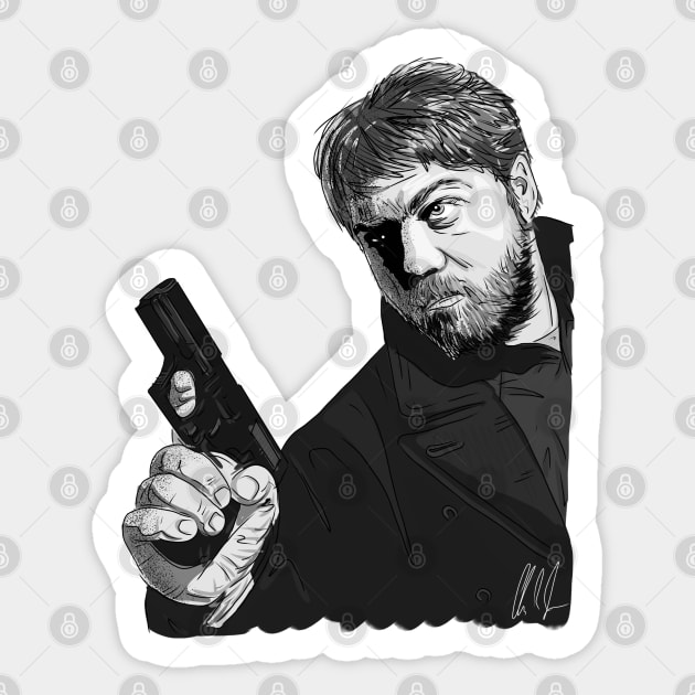 John Keefer: He Will Get You Sticker by 51Deesigns